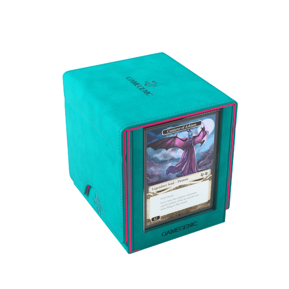 Deck Box: Sidekick Pro XL: Teal/Pink (100 ct)