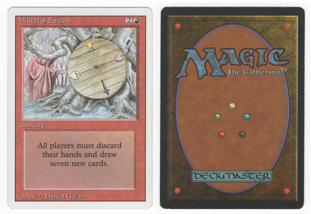 Scanned Card 0066 - Wheel of Fortune - Revised
