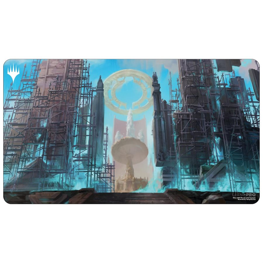 Playmat: Magic The Gathering: Ravnica Remastered: Azorius Senate