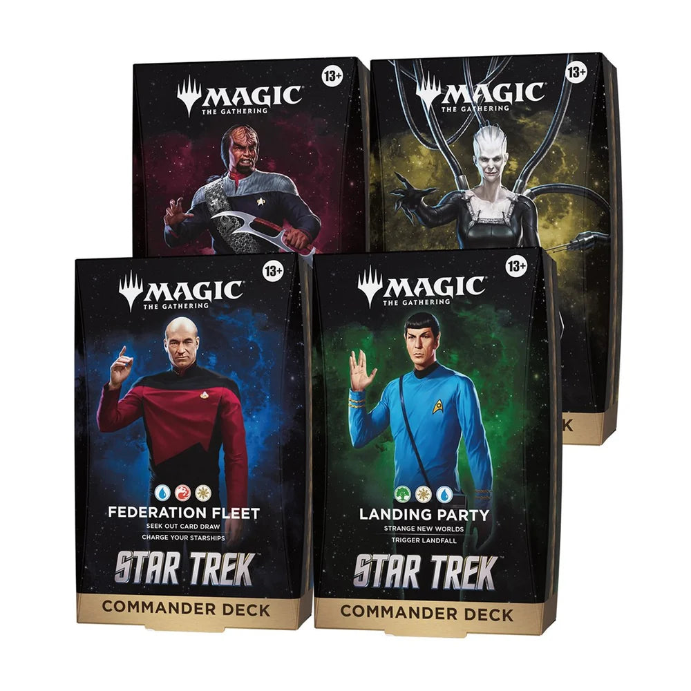 Star Trek Commander Deck Set (1 of each) [PREORDER] (Available Nov 6, 2026)