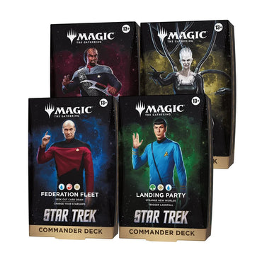 Star Trek Commander Deck Set (1 of each) [PREORDER] (Available Nov 6, 2026)