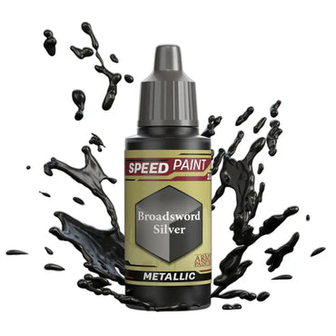The Army Painter Speed Paint 2.0 Metallic: Broadsword Silver