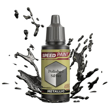 The Army Painter Speed Paint 2.0 Metallic: Polished Silver