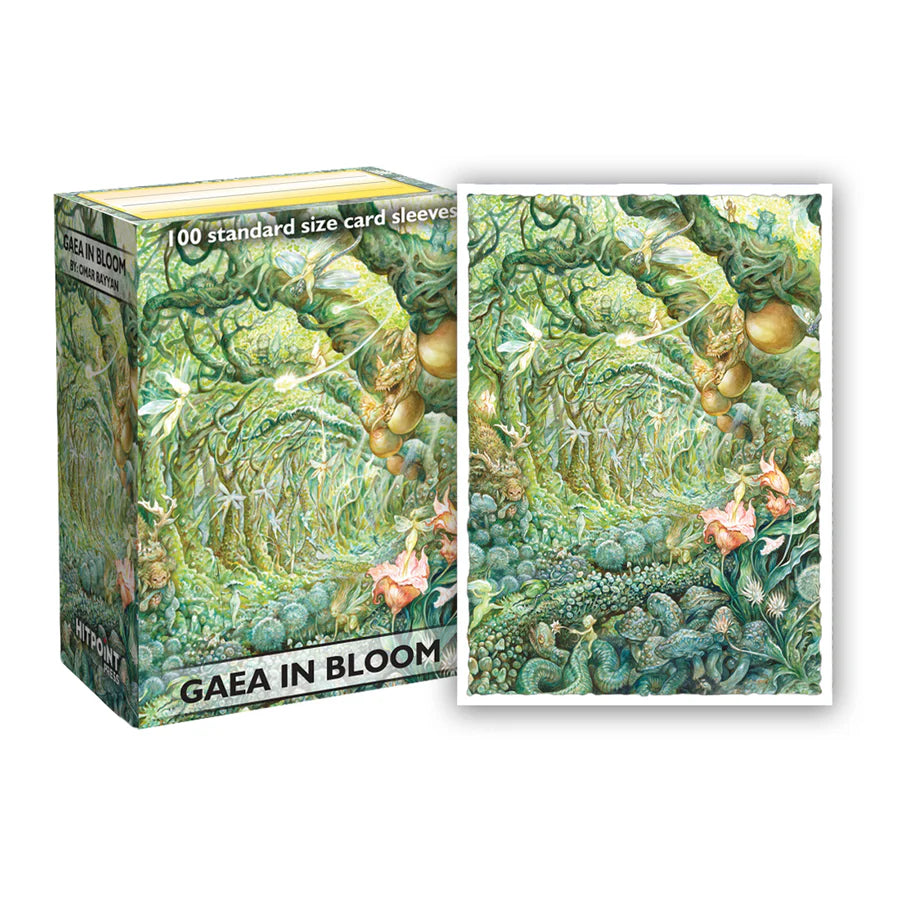 Dragon Shield Matte Sleeve - Gaea in Bloom 100ct