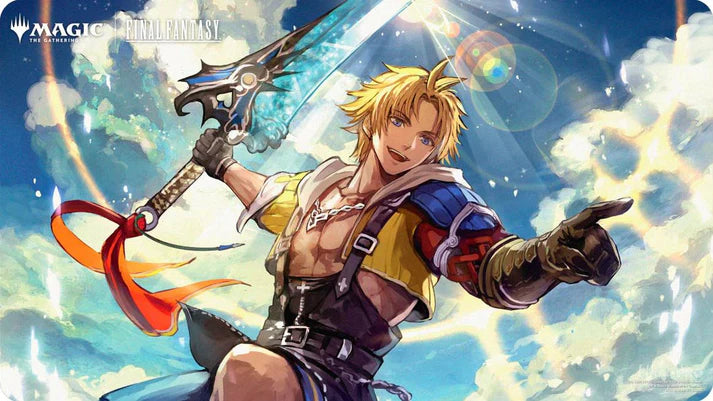 Magic: The Gathering®—FINAL FANTASY™ Tidus, Yuna's Guardian Playmat