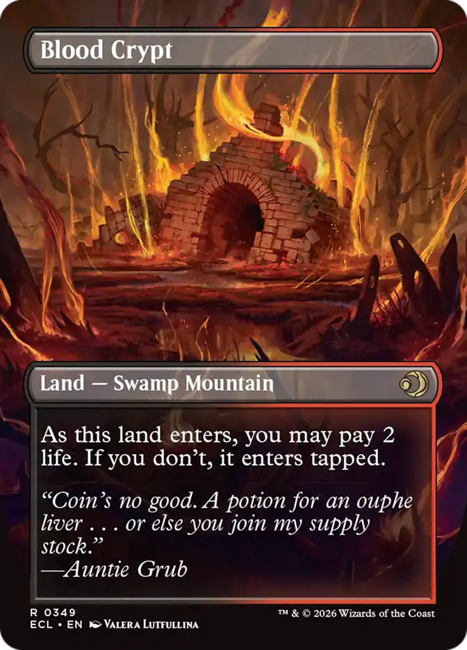 Blood Crypt (Borderless) [Lorwyn Eclipsed]