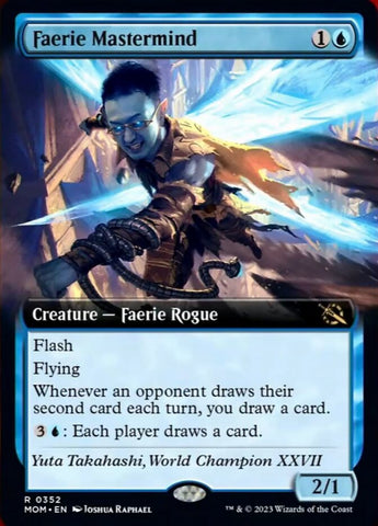 Faerie Mastermind (Extended Art) [March of the Machine]