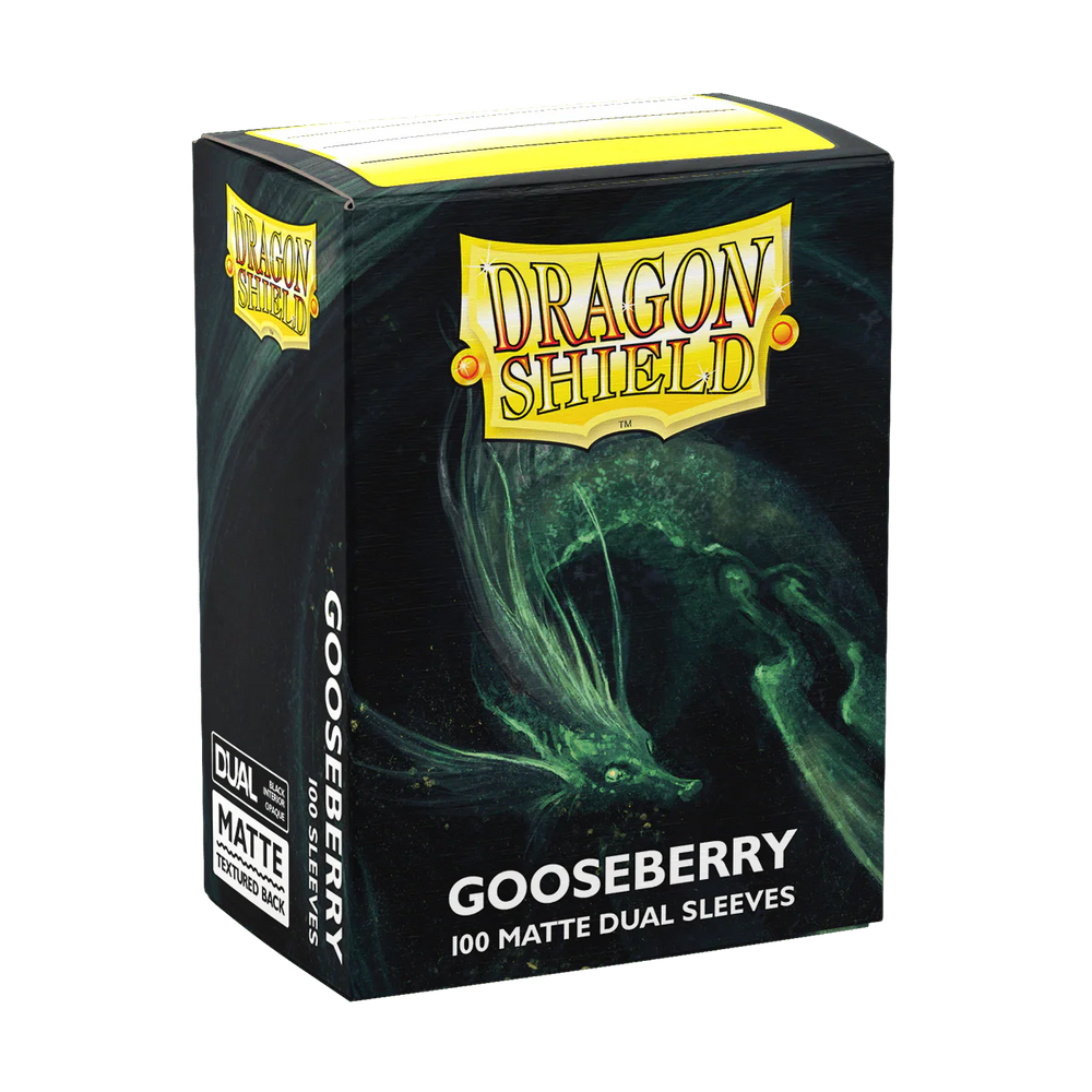 Sleeves: Dragon Shield: Matte DUAL: Gooseberry (100)