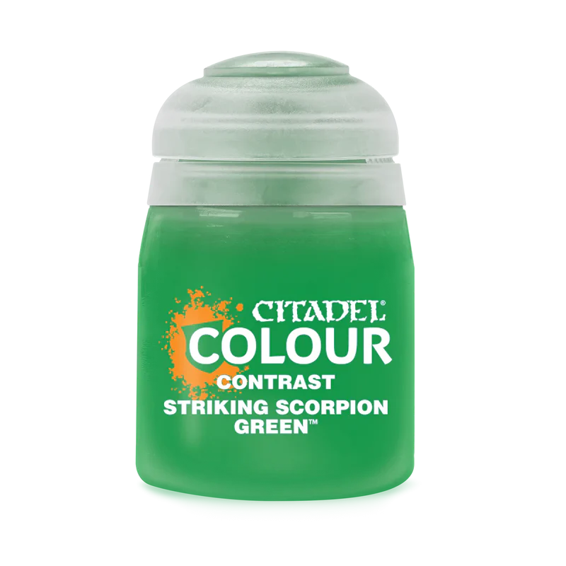 Contrast: Striking Scorpion Green