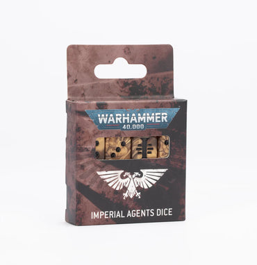 WARHAMMER 40000: IMPERIAL AGENTS DICE [Available 2024-08-24]