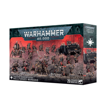 CHAOS SPACE MARINES: HELLFORGED WARBAND [MAX 1 PER HOUSEHOLD] (Pre-Order)[Release Date Nov 28th]