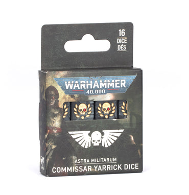 Astra Militarum: Commissar Yarrick Dice (PREORDER) [Release Date 5/9/2026]