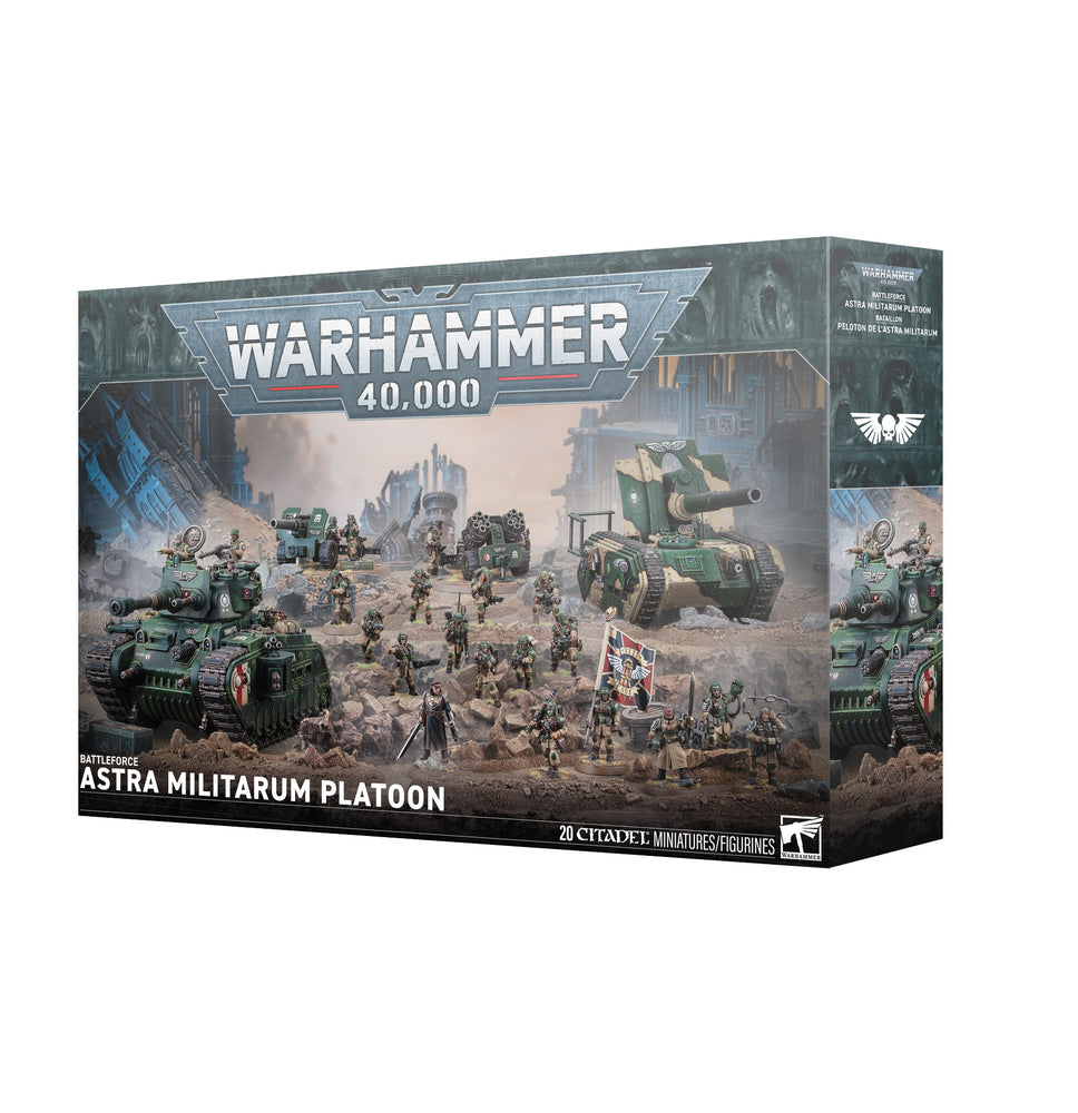 Battleforce: Astra Militarum Platoon (Preorder) (Available July 11)