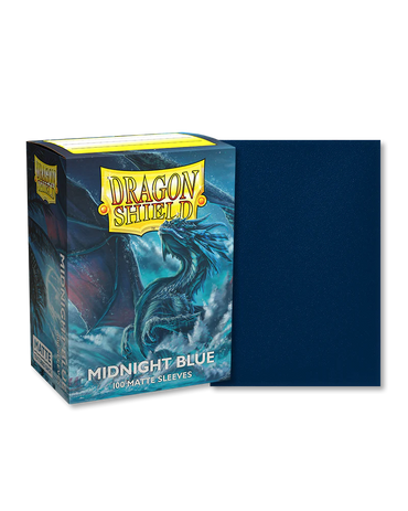 Dragon Shield Matte Sleeve - Midnight Blue 'Ondallix‘ 100ct