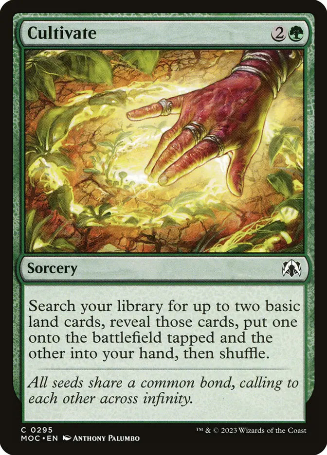 Cultivate [March of the Machine Commander]