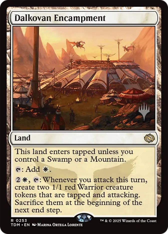 Dalkovan Encampment [Tarkir: Dragonstorm Promos]