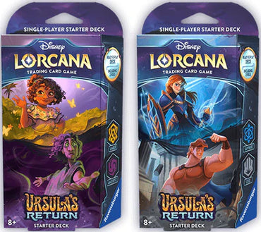 Disney Lorcana: Ursula's Return Starter Deck Set of 2