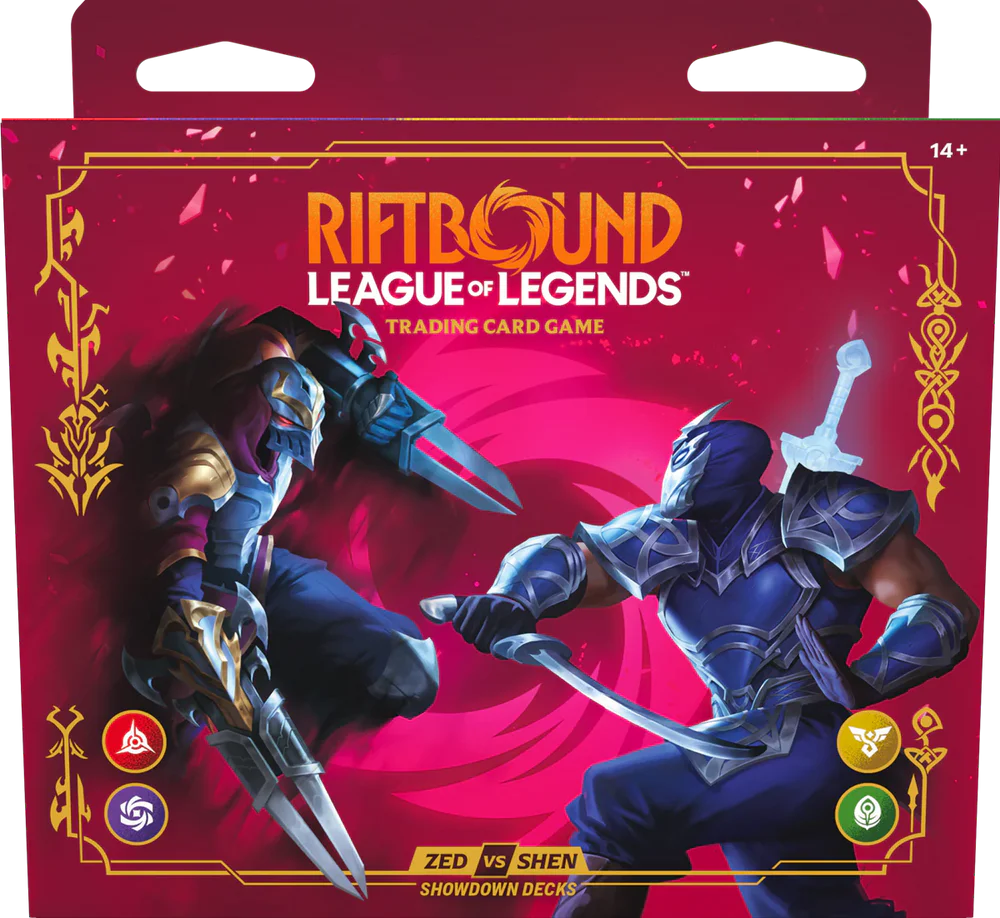 Riftbound: League of Legends - Vendetta Showdown Deck: Zed vs Shen [PREORDER][Available July 31st]