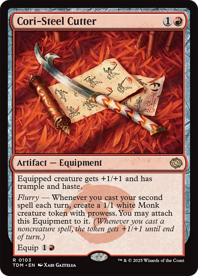 Cori-Steel Cutter [Tarkir: Dragonstorm]