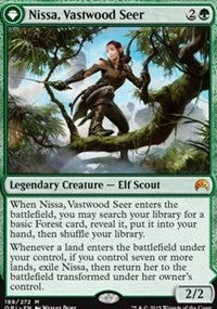 Nissa, Vastwood Seer // Nissa, Sage Animist [Magic Origins]