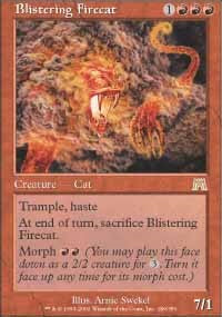 Blistering Firecat [Onslaught]