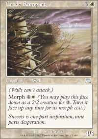 Crude Rampart [Onslaught]