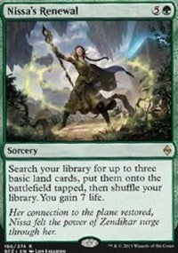 Nissa's Renewal [Battle for Zendikar]