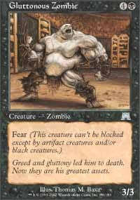 Gluttonous Zombie [Onslaught]