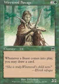 Wirewood Savage [Onslaught]