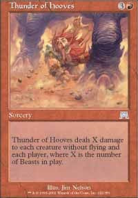 Thunder of Hooves [Onslaught]