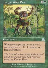 Invigorating Boon [Onslaught]