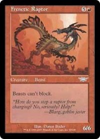 Frenetic Raptor [Legions]