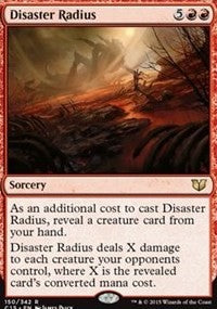 Disaster Radius [Commander 2015]