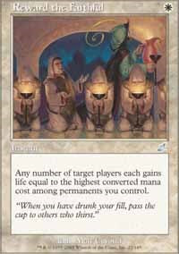 Reward the Faithful [Scourge]