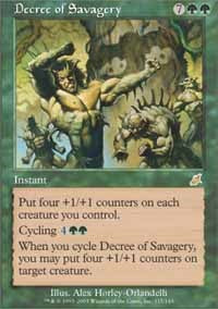 Decree of Savagery [Scourge]