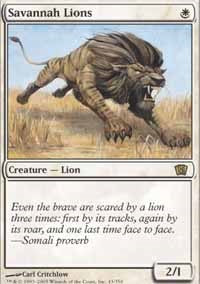 Savannah Lions [Eighth Edition]