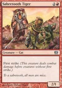 Sabretooth Tiger [Eighth Edition]