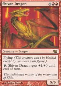 Shivan Dragon [Eighth Edition]