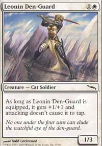 Leonin Den-Guard [Mirrodin]