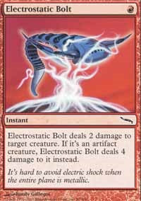 Electrostatic Bolt [Mirrodin]