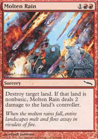Molten Rain [Mirrodin]
