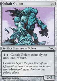 Cobalt Golem [Mirrodin]