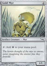 Gold Myr [Mirrodin]