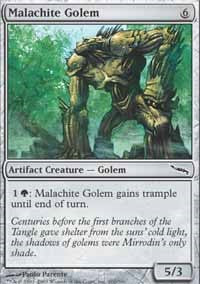 Malachite Golem [Mirrodin]