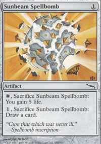 Sunbeam Spellbomb [Mirrodin]