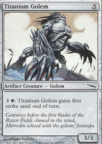 Titanium Golem [Mirrodin]