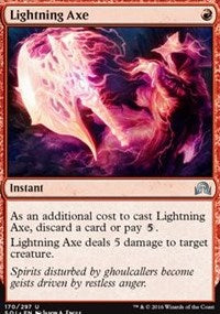 Lightning Axe [Shadows over Innistrad]