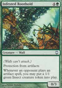 Infested Roothold [Darksteel]