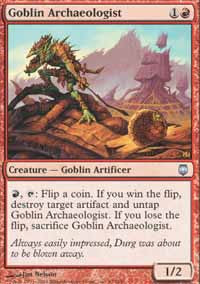 Goblin Archaeologist [Darksteel]