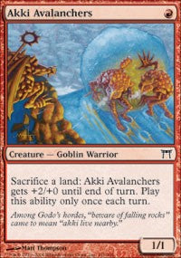 Akki Avalanchers [Champions of Kamigawa]